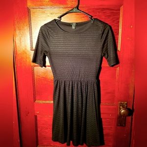 Black Mesh Summer Dress Small